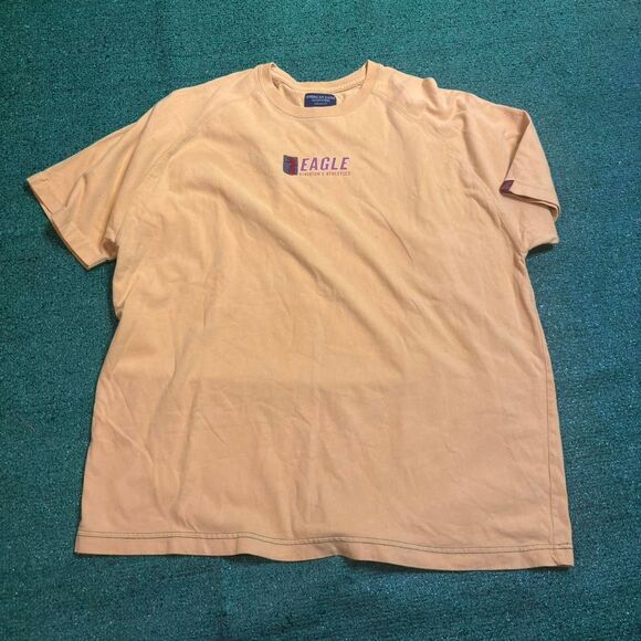 American-eagle-outfitters Men's Orange and Yellow T-shirt - Picture 1 of 8